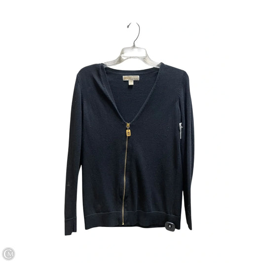 Cardigan Designer By Michael Kors In Black, Size: S