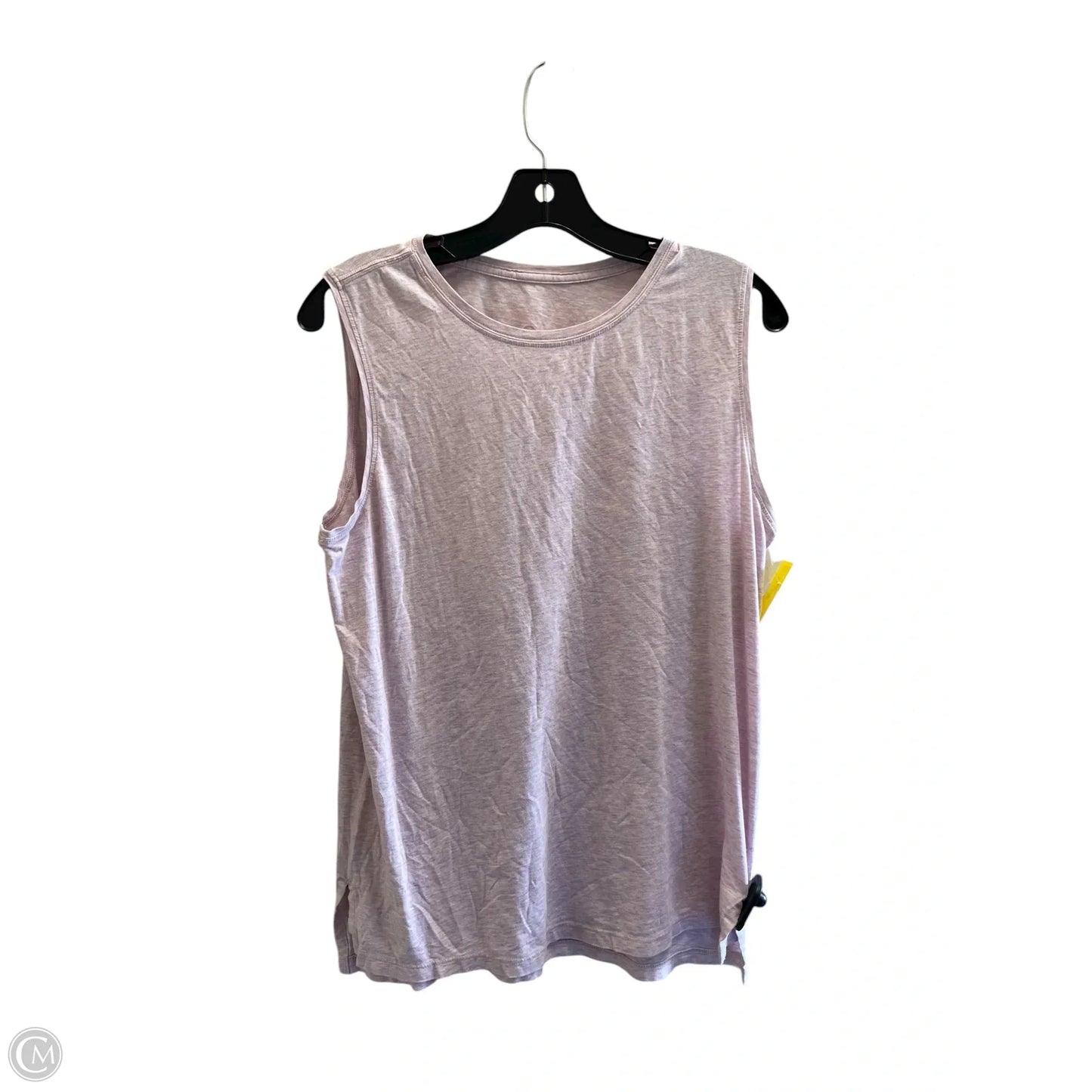 Athletic Tank Top By Lululemon In Pink, Size: M