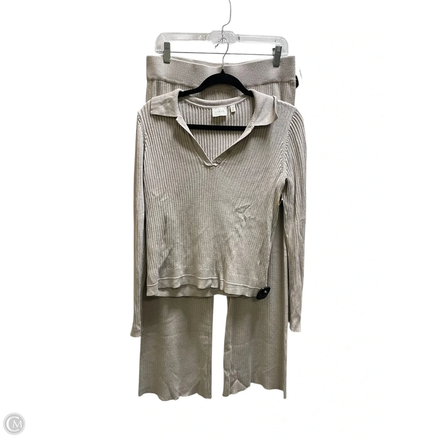 Pants Set 2pc By Cyrus In Tan, Size: M