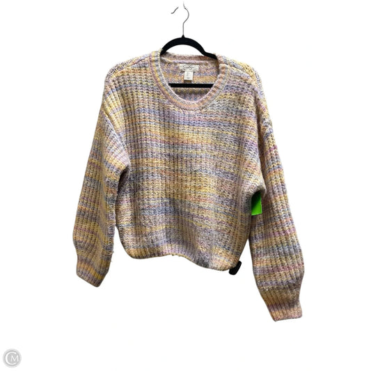 Sweater By Jessica Simpson In Multi-colored, Size: L