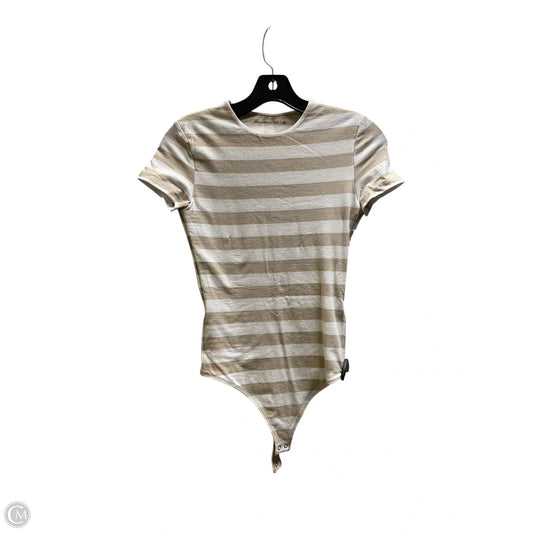 Bodysuit By Abercrombie And Fitch In Tan, Size: S