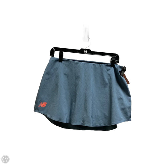 Athletic Skirt By New Balance In Blue, Size: S