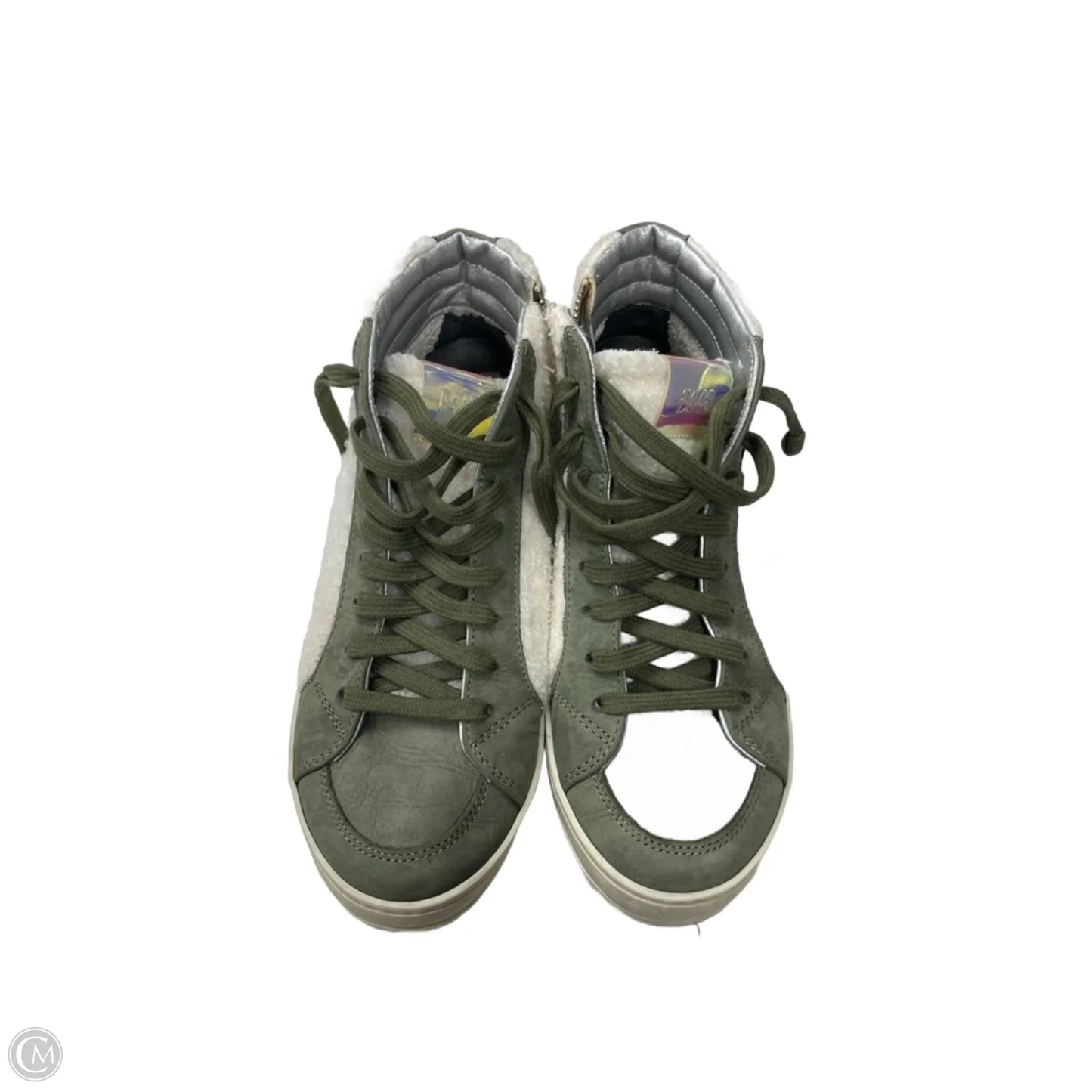 Shoes Sneakers By P448 In Green, Size: 6.5