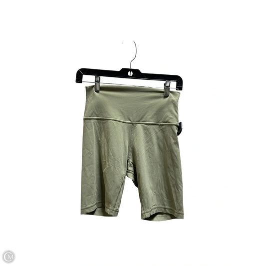 Athletic Shorts By Lululemon In Green, Size: 6