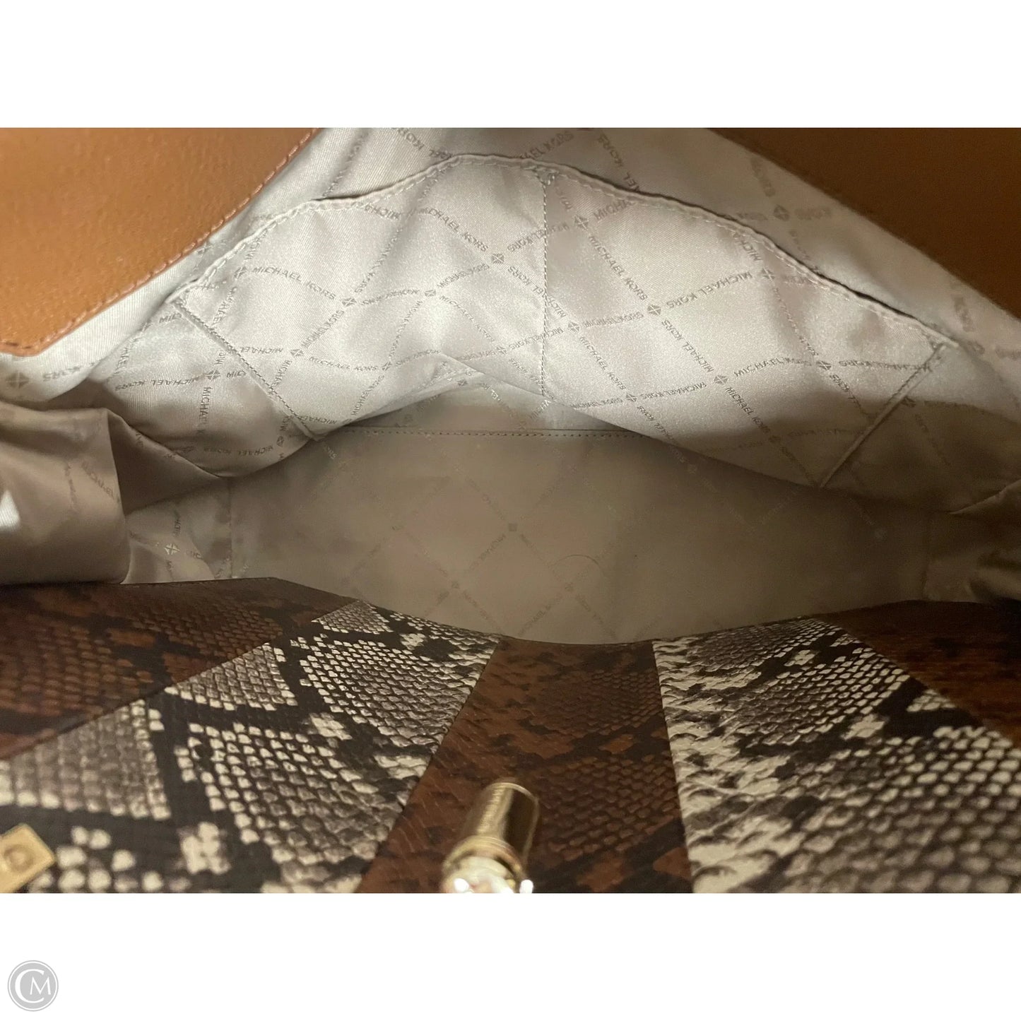 Handbag Designer By Michael Kors, Size: Medium