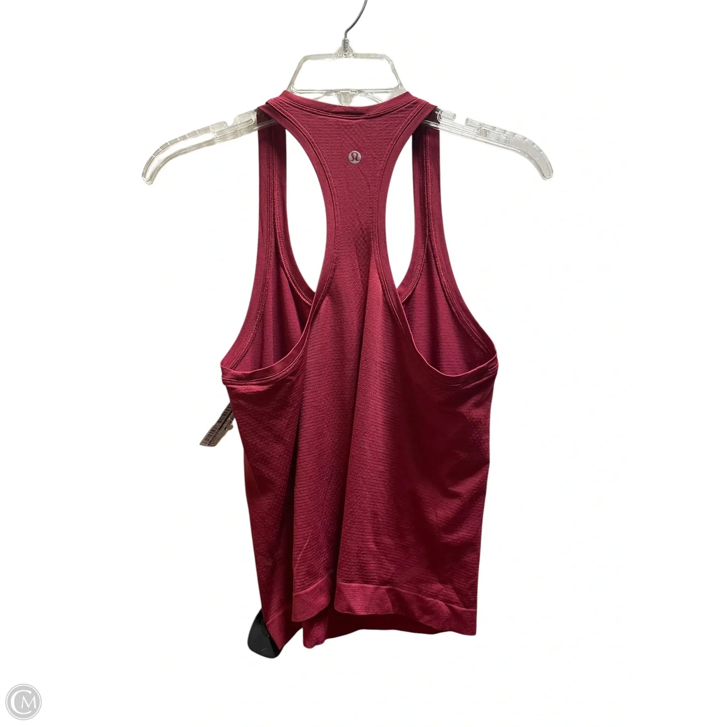 Athletic Tank Top By Lululemon In Maroon, Size: 6