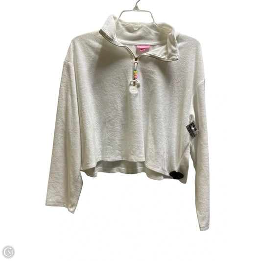 Sweatshirt Collar By Stoney Clover Lane In White, Size: Xl