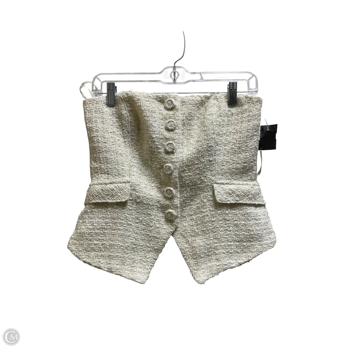 Top Sleeveless By White House Black Market In Cream, Size: Xs