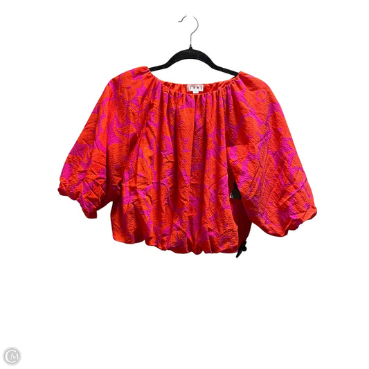 Top Short Sleeve By Thml In Pink, Size: Xs