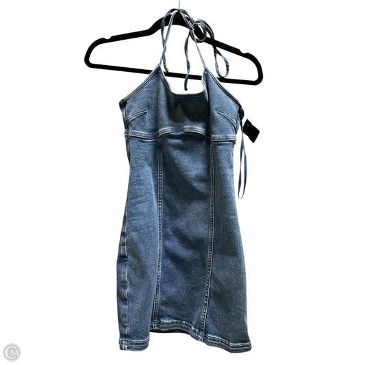 Dress Casual Short By Aerie In Blue Denim, Size: Xs