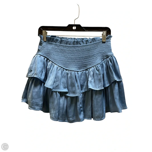 Skirt Mini & Short By Altard State In Blue, Size: M