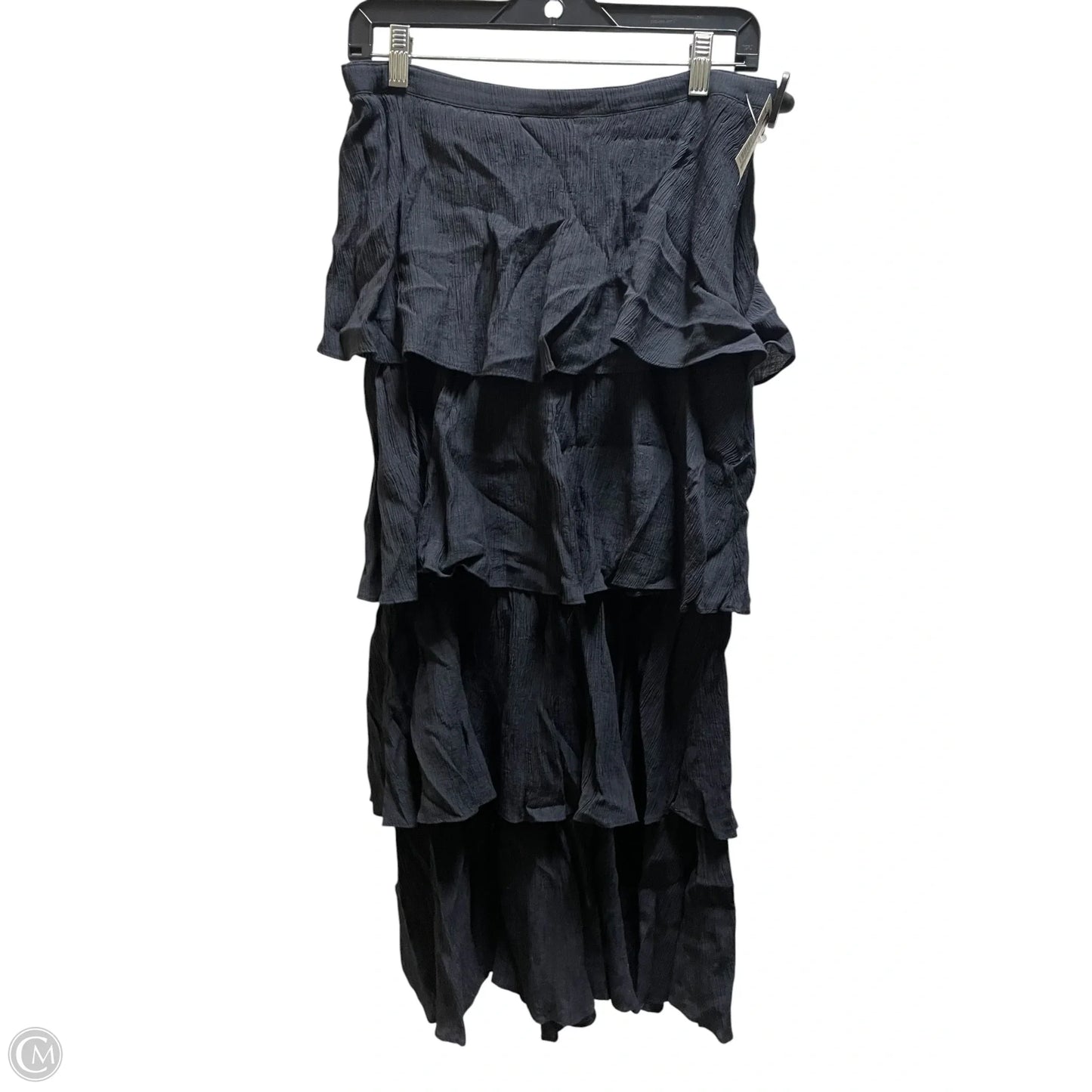 Skirt Maxi By Abercrombie And Fitch In Black, Size: 12