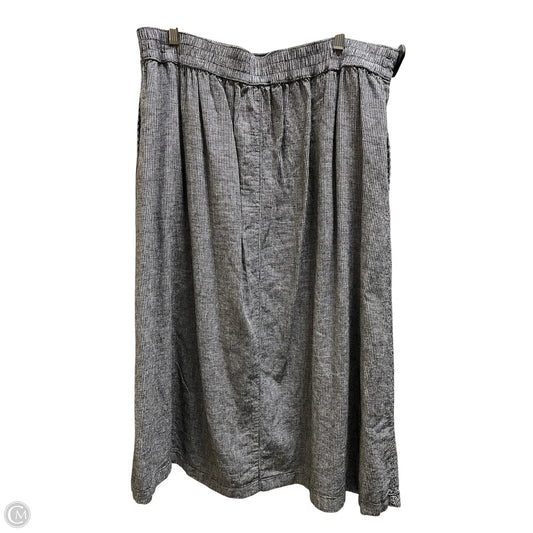 Skirt Maxi By Croft And Barrow In Black, Size: 14