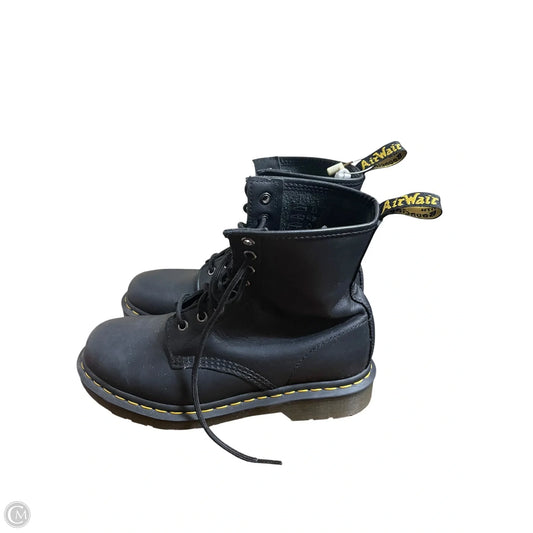 Boots Ankle Flats By Dr Martens In Black, Size: 8