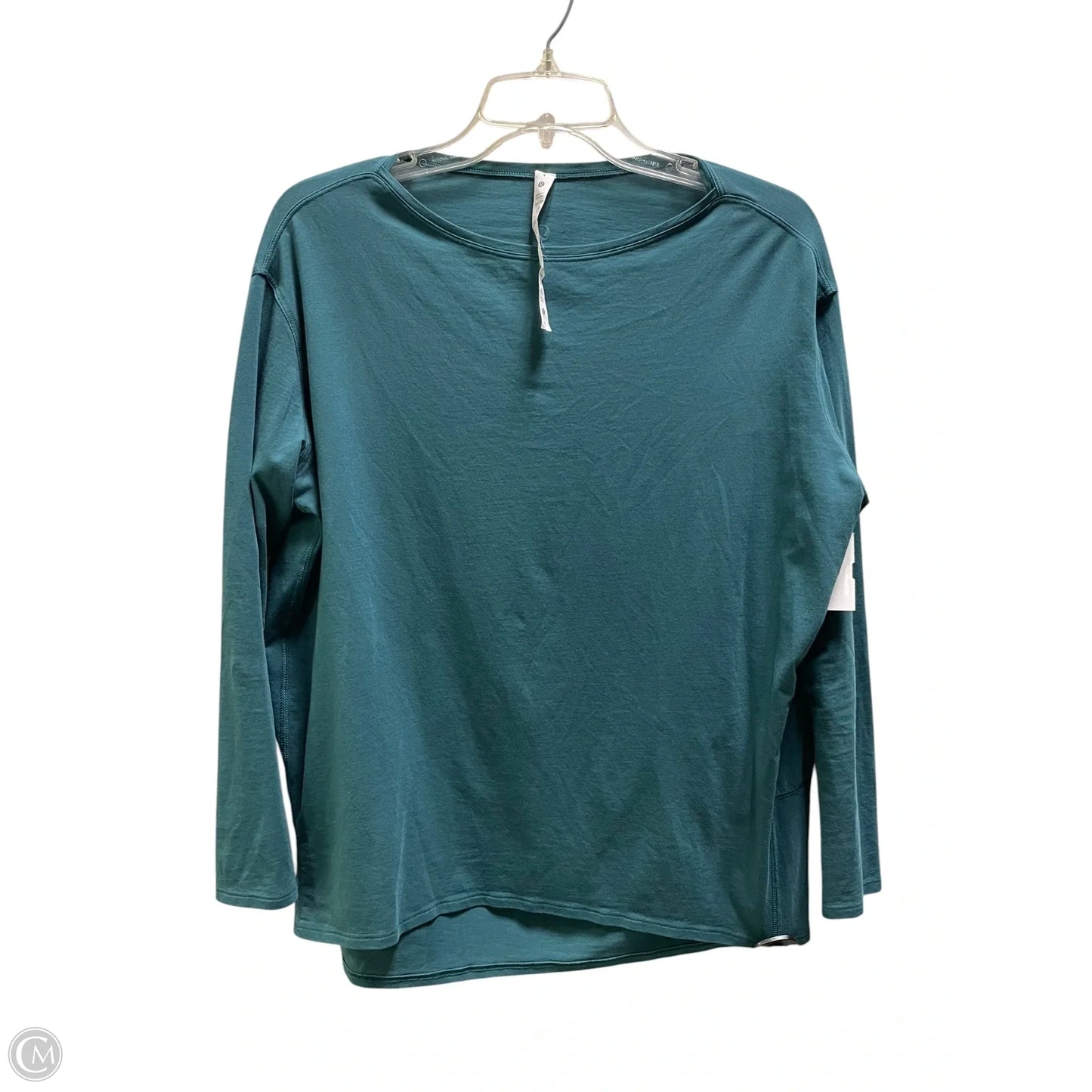 Top Long Sleeve By Lululemon In Green, Size: 4