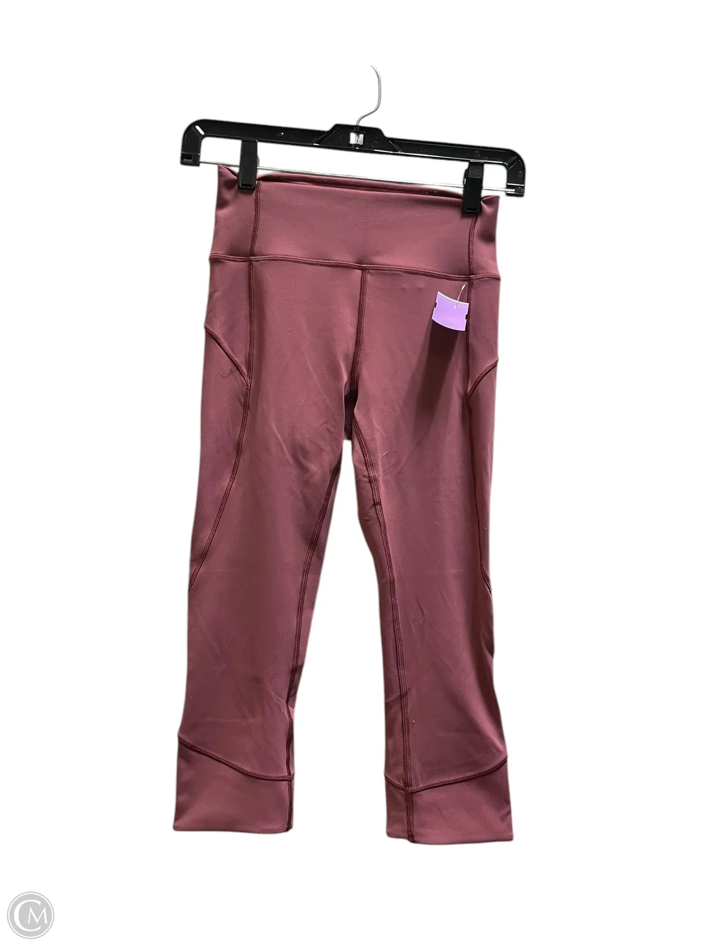 Athletic Leggings By Lululemon In Pink, Size: 4