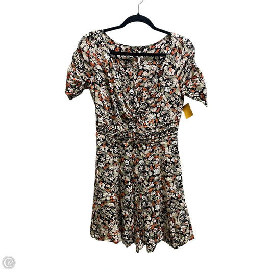 Romper By Free People In Floral Print, Size: S