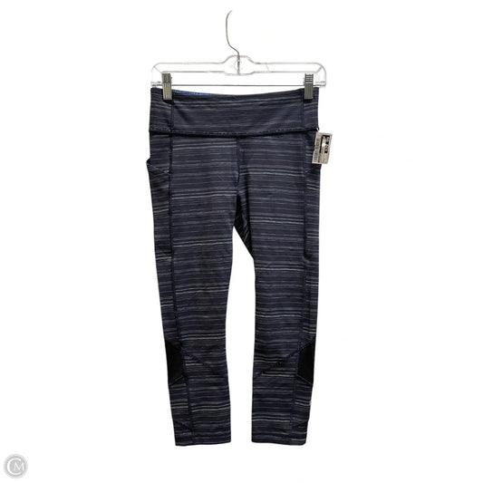 Athletic Leggings By Lululemon In Navy, Size: 6