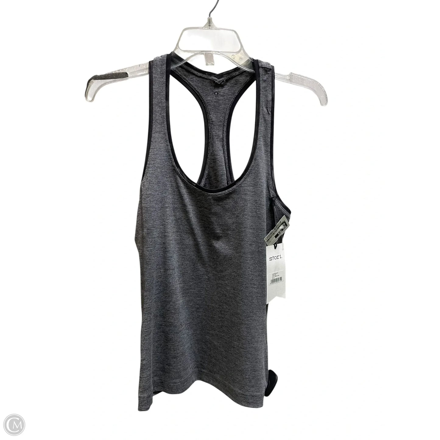 Athletic Tank Top By Clothes Mentor In Grey, Size: S