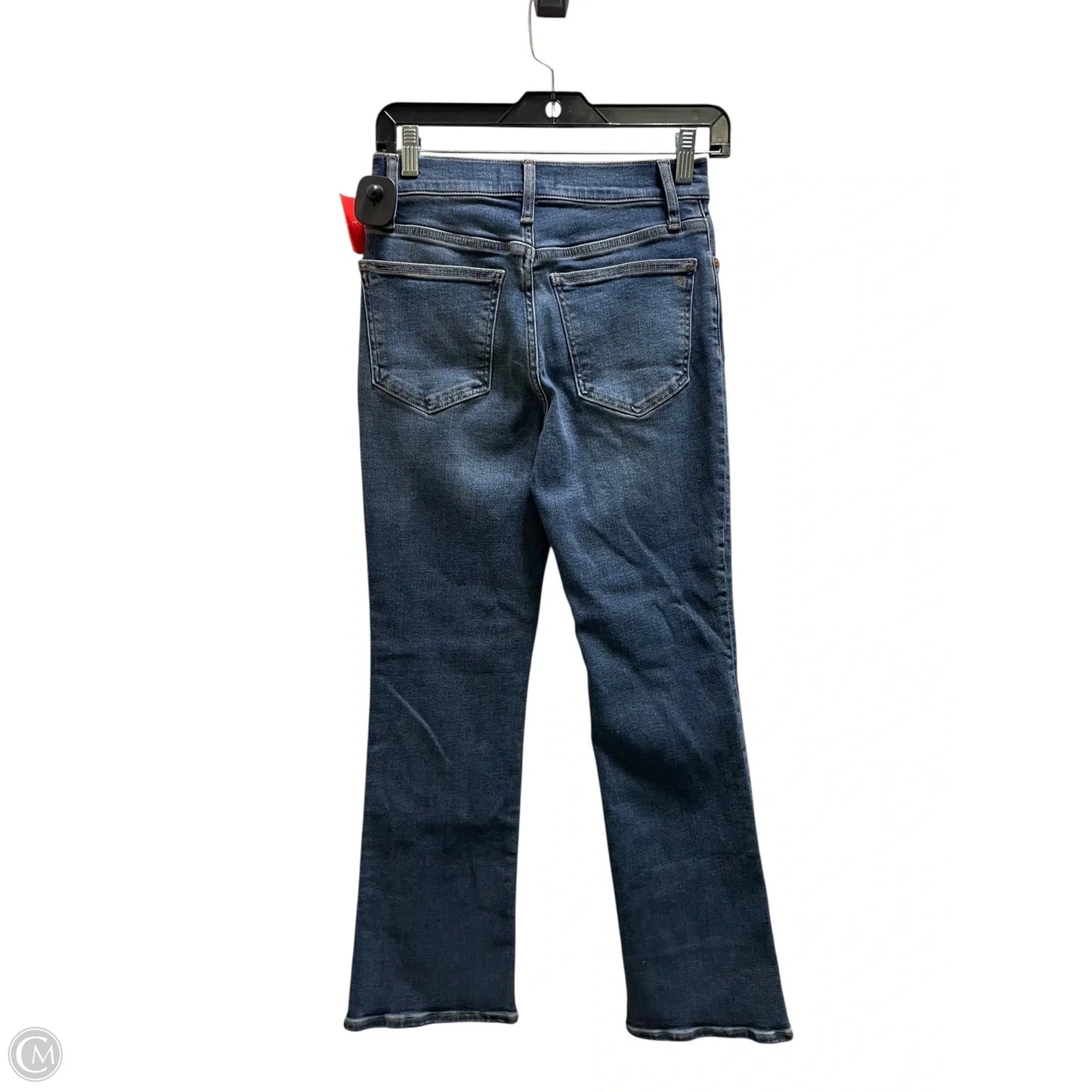 Jeans Straight By Madewell In Blue Denim, Size: 0
