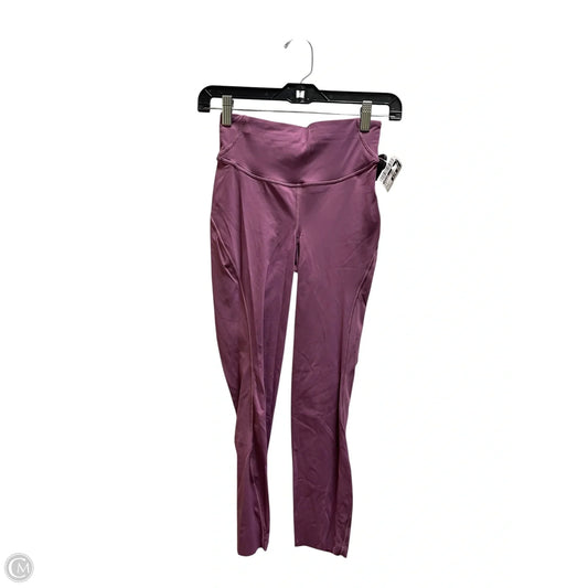Athletic Leggings By Lululemon In Pink, Size: 4