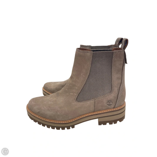 Boots Ankle Flats By Timberland In Brown, Size: 10