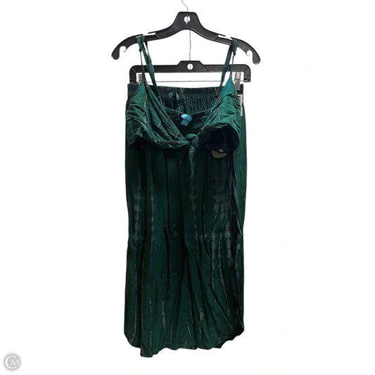 Skirt Set 2pc By Clothes Mentor In Green, Size: S
