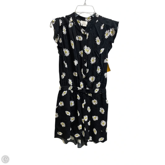 Romper Designer By Kate Spade In Black, Size: S