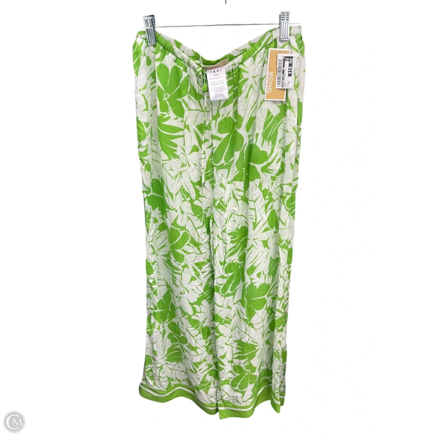 Pants Designer By Michael Kors In Green, Size: Xs