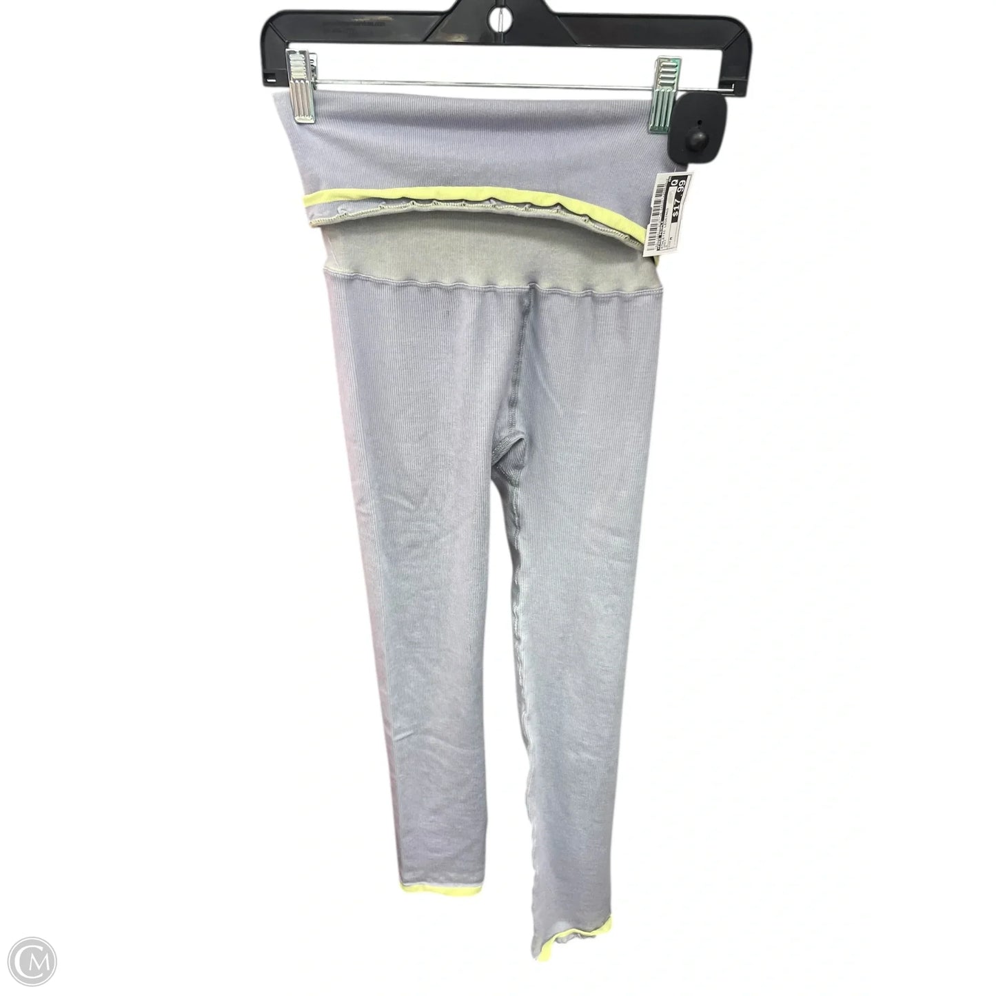 Athletic Leggings By Free People In Grey, Size: M