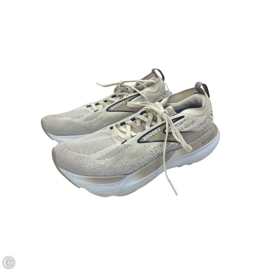 Shoes Athletic By Brooks In Tan, Size: 8