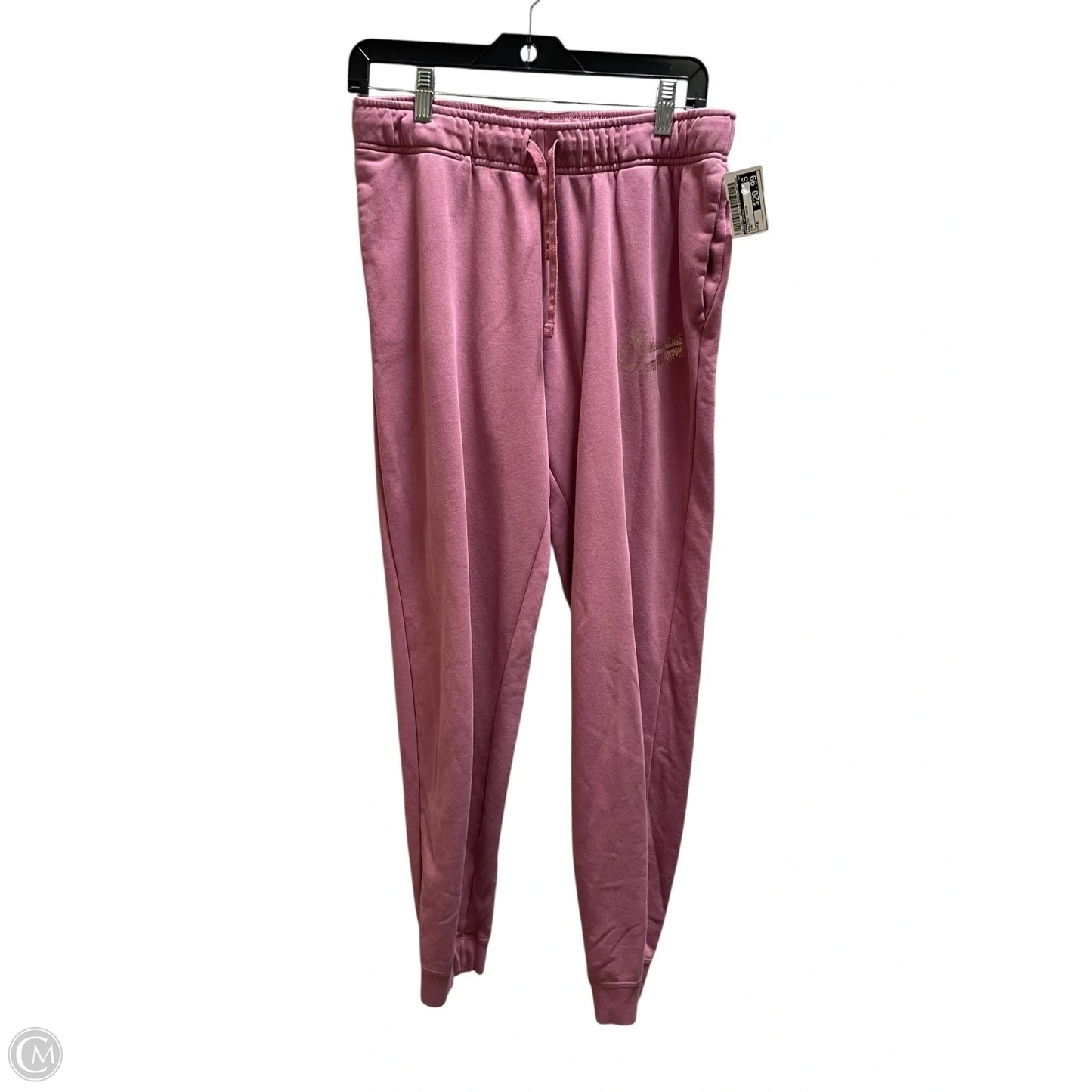 Athletic Pants By Nike Apparel In Pink, Size: M