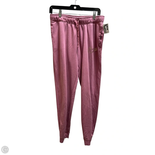 Athletic Pants By Nike Apparel In Pink, Size: M