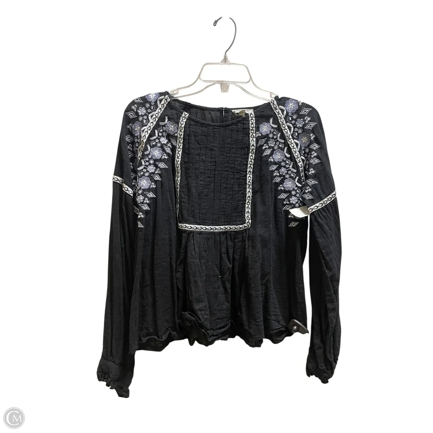 Top Long Sleeve By Clothes Mentor In Black, Size: Xl
