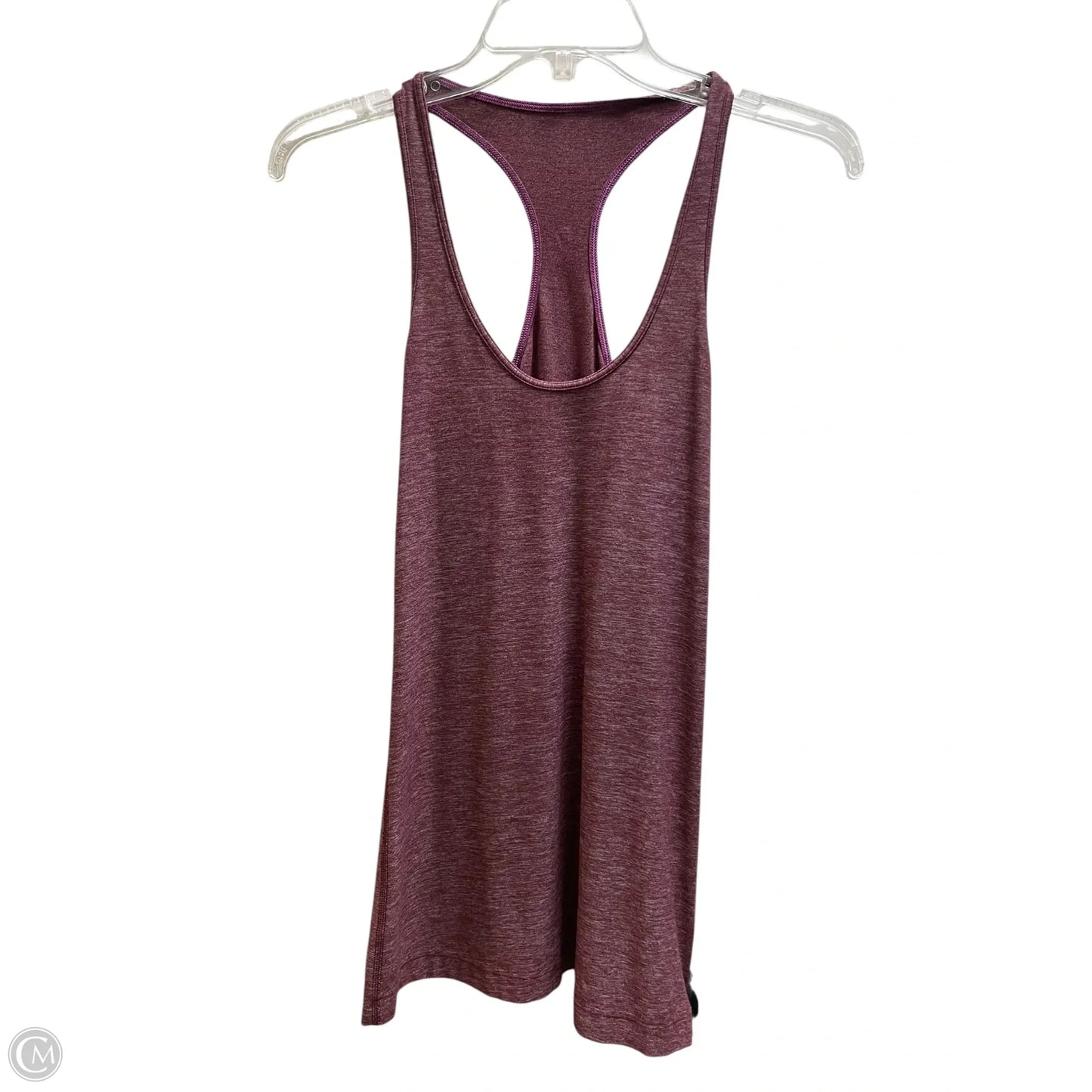 Athletic Tank Top By Lululemon In Maroon, Size: S