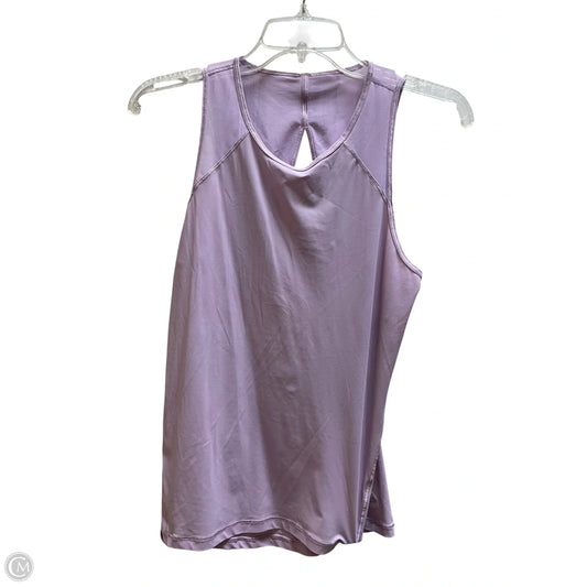 Athletic Tank Top By Lululemon In Purple, Size: S