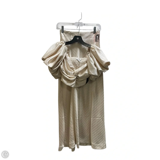 Top Long Sleeve By Athleta In Grey, Size: M