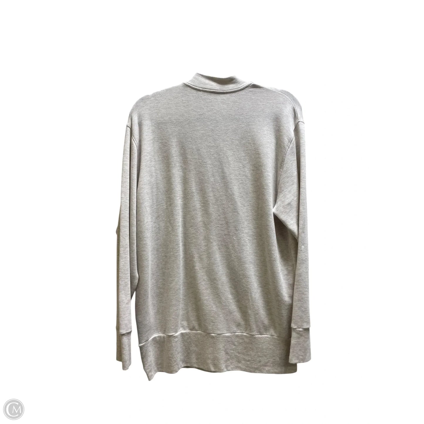 Top Long Sleeve By Athleta In Grey, Size: M