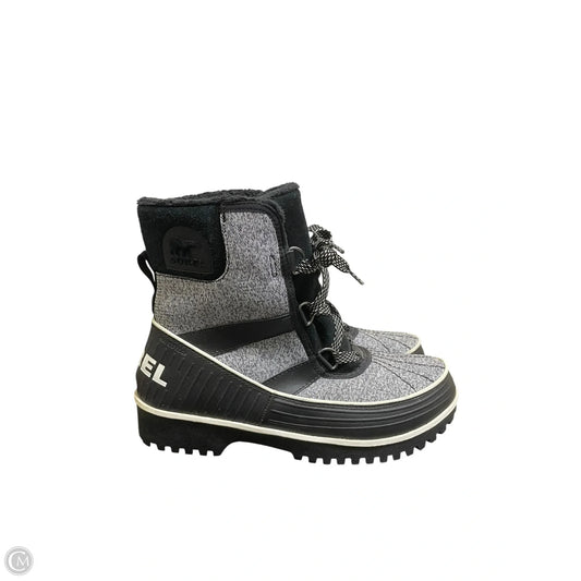 Boots Ankle Flats By Sorel In Black, Size: 7.5