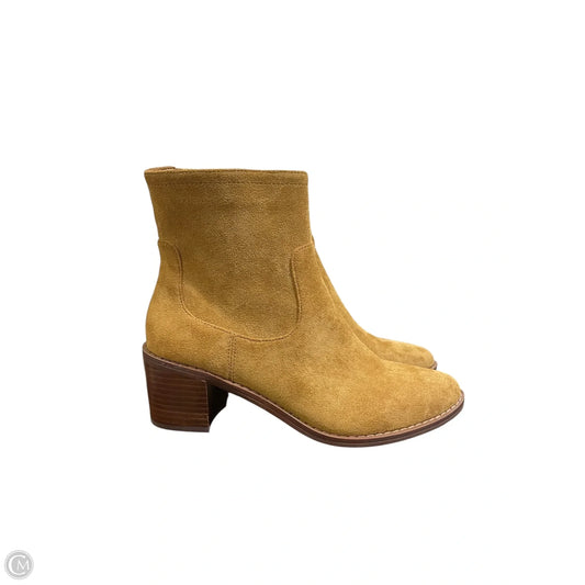 Boots Ankle Flats By J. Crew In Brown, Size: 7.5
