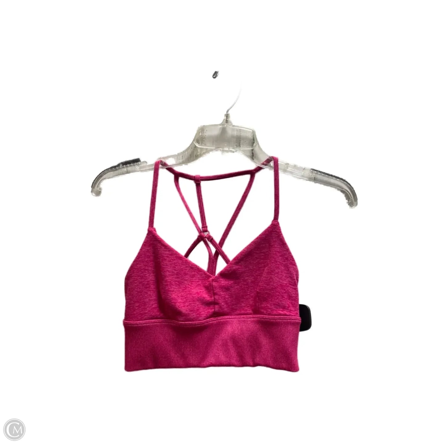 Athletic Bra By Alo In Pink, Size: Xs