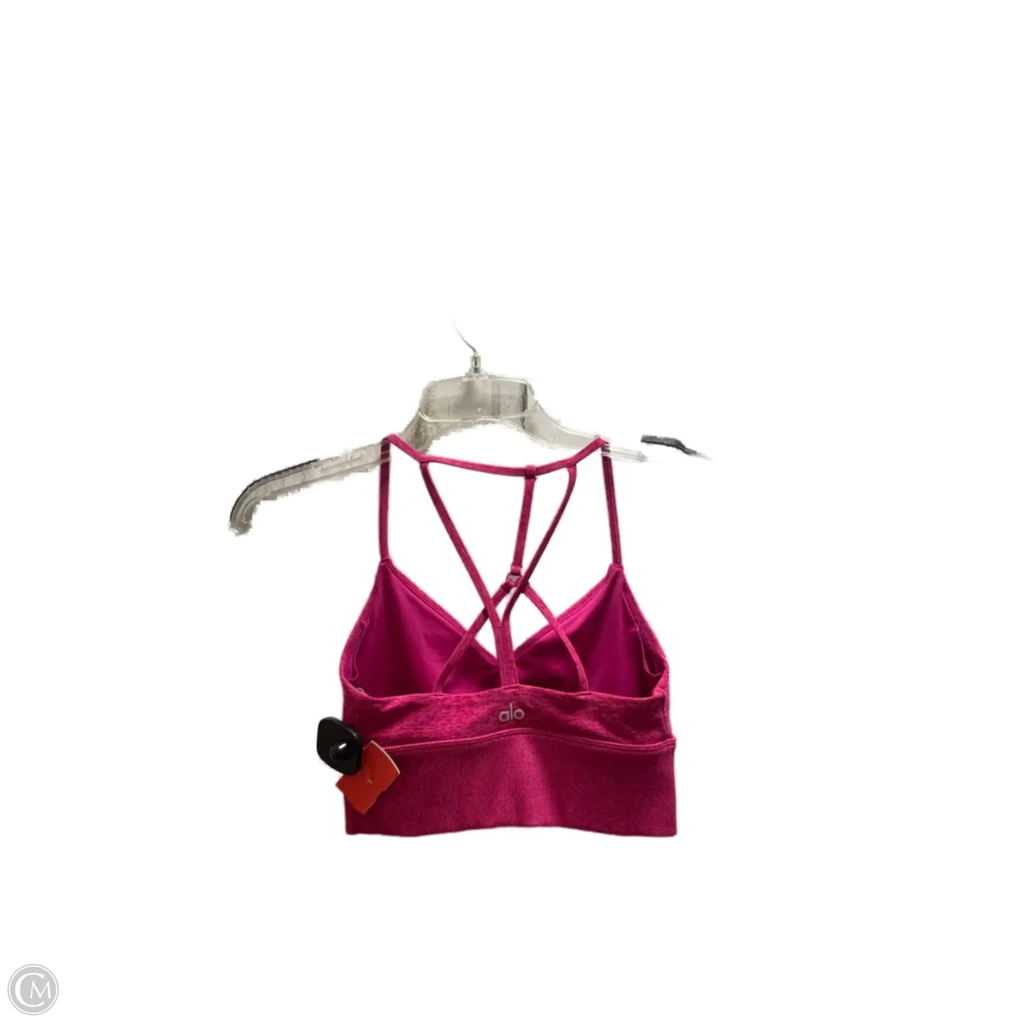 Athletic Bra By Alo In Pink, Size: Xs