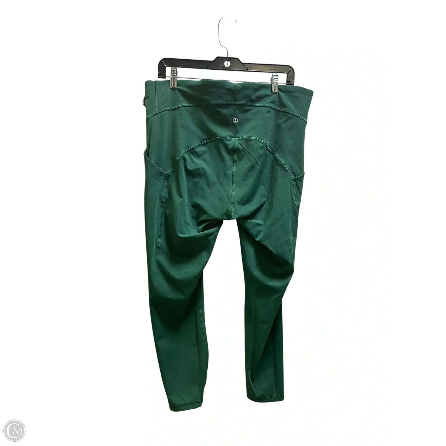 Athletic Leggings By Lululemon In Green, Size: 16