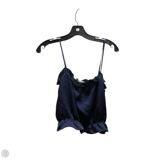 Top Sleeveless By Free People In Blue, Size: M