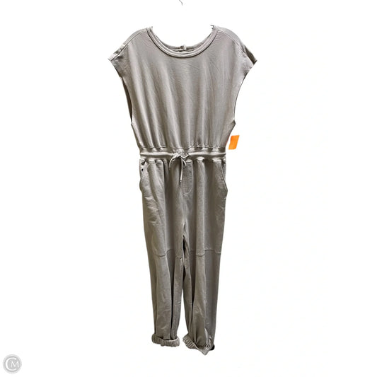 Jumpsuit By Clothes Mentor In Tan, Size: M