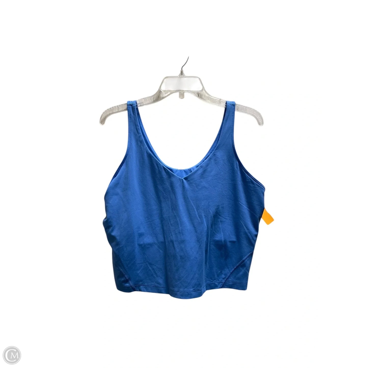 Athletic Tank Top By Lululemon In Blue, Size: 18