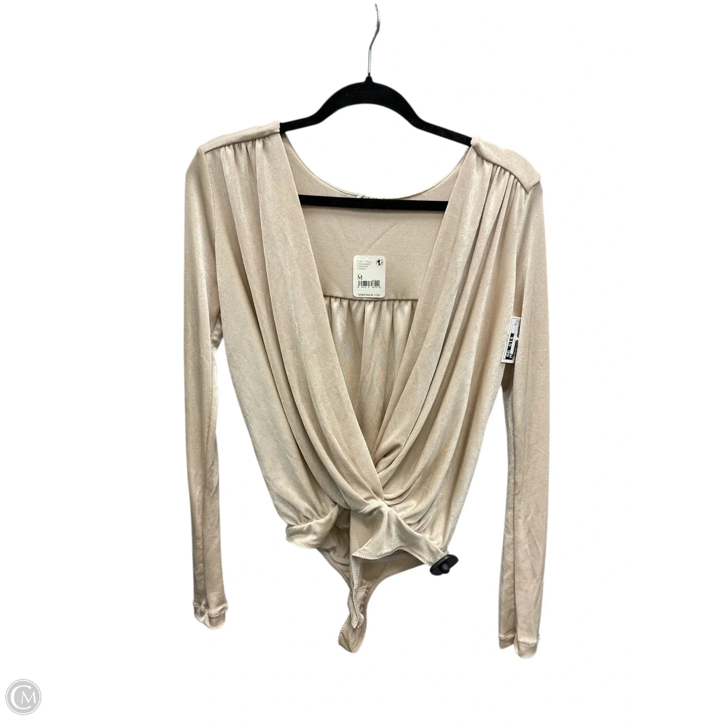 Bodysuit By Free People In Gold, Size: M