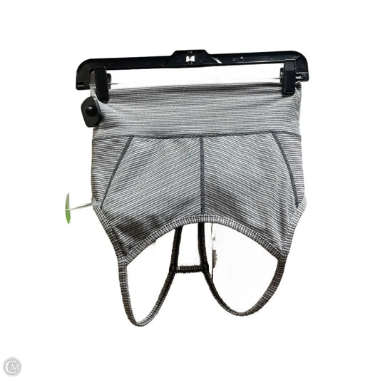 Athletic Bra By Lululemon In Striped Pattern, Size: M