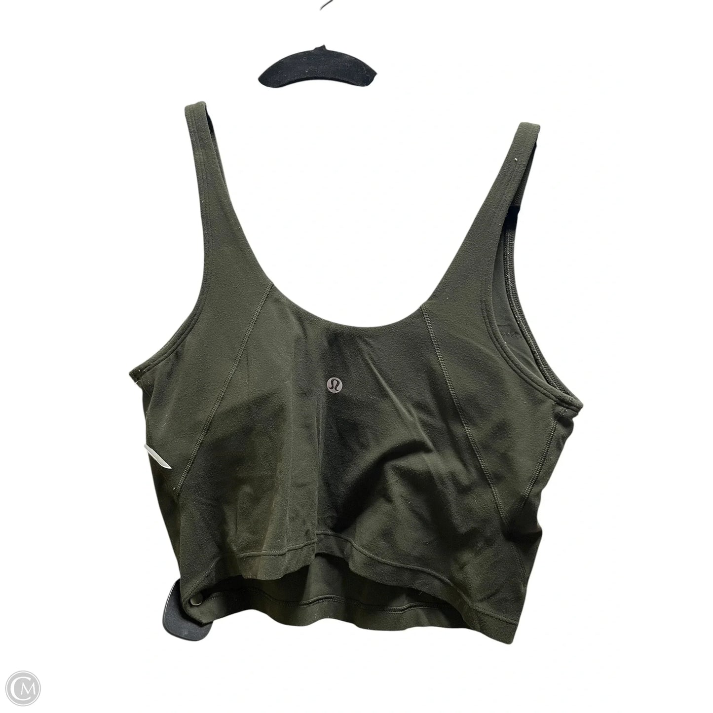 Athletic Tank Top By Lululemon In Green, Size: 8