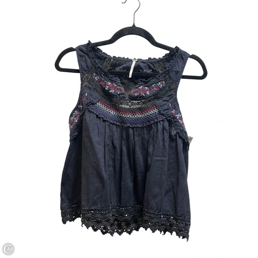 Top Sleeveless By Free People In Black, Size: S